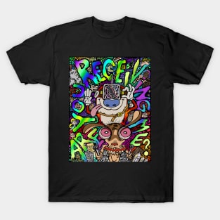 Ren and Stimpy Fan Art - Are You Receiving Me? by Vagabond The Artist T-Shirt